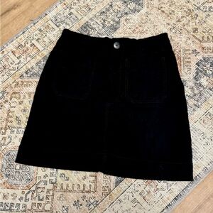 Maeve Black Mini Skirt